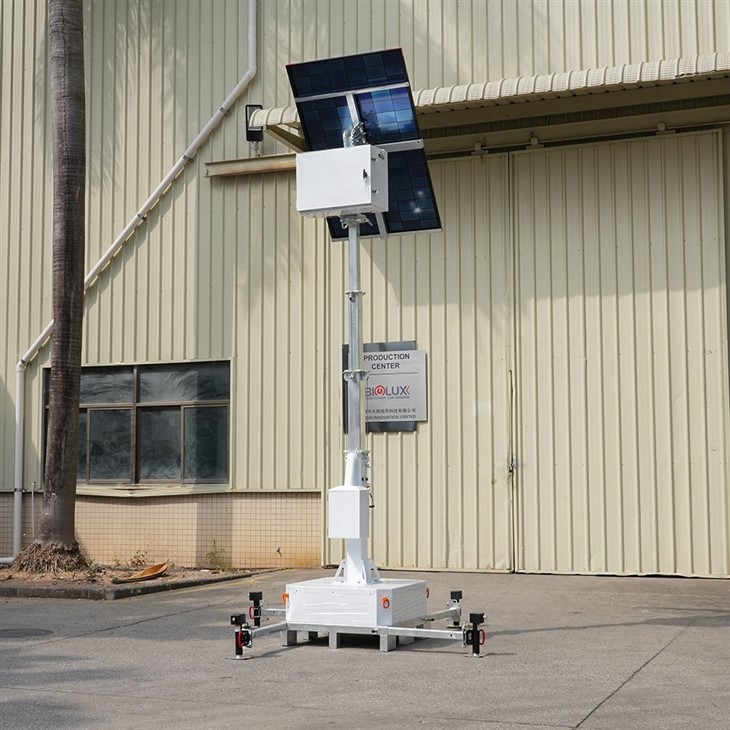 Newest Mobile Solar Surveillance Tower With Legs suppliers